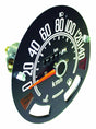 Jeep Vintage - Metal Black Speedometer J8134186