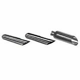 Jones Exhaust exhaust tip steel chrome universal jac312 3 inch