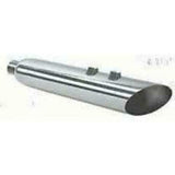 Jones Exhaust performance muffler 2.5 inch chrome fits-2016-2023-harley-davidson-angle-slip-on-muffler-chrome-exhaust-2-5-baffle