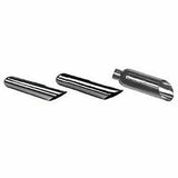 Jones Exhaust performance muffler 4 inch chrome universal jac412