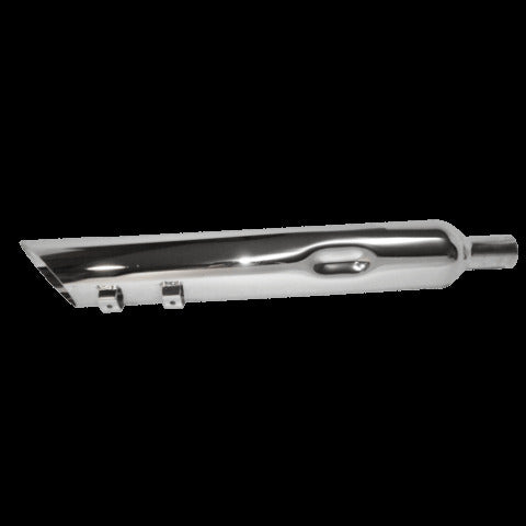 95-16 Harley Davidson Reverse Angle Cut Slip On Muffler 2.5" Baffle
