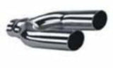 Jones Exhaust exhaust tip steel chrome universal jdp200-chrome-exhaust-tip-dual-pencil-cut-5-5 2 inch