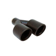 Jones Exhaust performance muffler 4 inch stainless steel steel universal jdt24156lbk-1