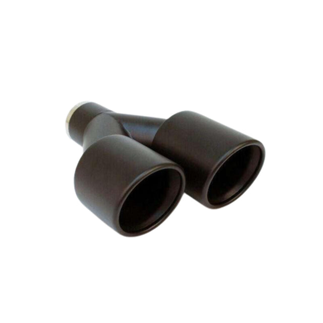 Jones Exhaust performance muffler 4 inch stainless steel steel universal jdt24156lbk-1