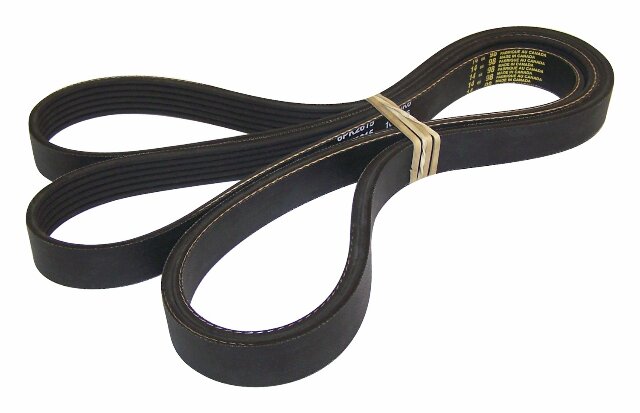 Jeep Rubber Black Accessory Drive Belt JK061040