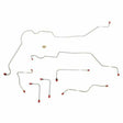 Front Brake Line Kit for 1969 AMC Rambler disc brakes stainless steel