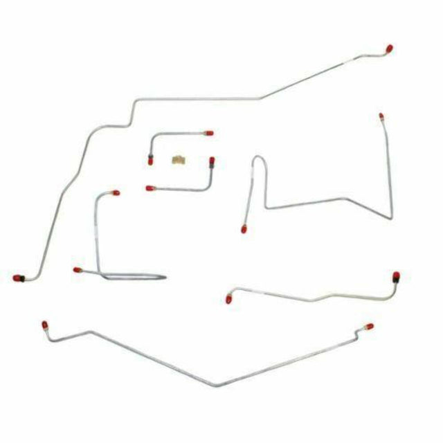 Front Brake Line Kit for 1970 AMC AMX disc brakes stainless steel
