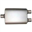 t Jones Exhaust 5 x 8 x 18 Max Flow Oval Muffler 2.5 Center IN/Dual OUT MF2268 Jones Exhaust