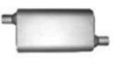 t Jones Exhaust F526B Full Boar Truck Muffler 3 Inlet, 3 Outlet Jones Exhaust