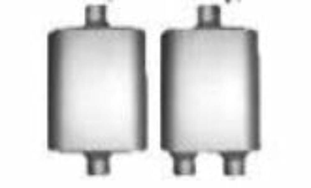 t Jones Exhaust FB427 Full Boar Muffler 3 Inlet, 2.5 Outlet Jones Exhaust
