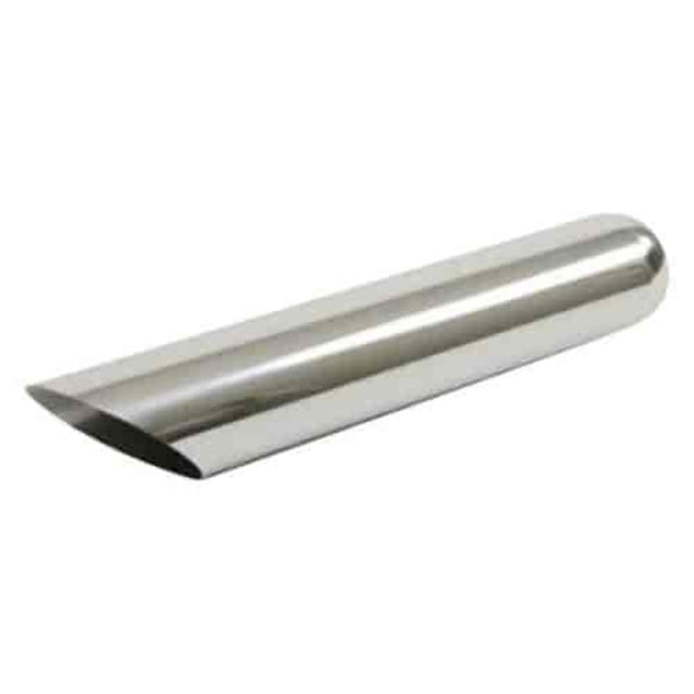 Jones Exhaust IRAC518 Chrome Exhaust Tip Rolled Angled 5" Jones Exhaust 5 inch irac518-chrome-exhaust-tip-rolled-angled-6