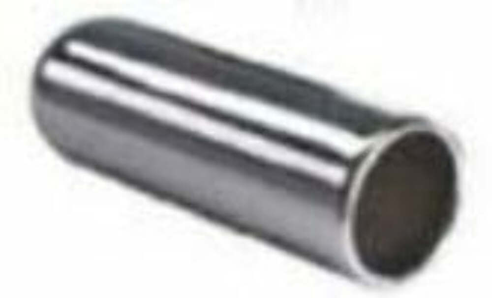 t Jones Exhaust IRPT214 Chrome Exhaust Tip Rolled Pencil 2.5 Jones Exhaust