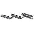 Jones Exhaust JAC312 Chrome Exhaust Tip Angle Cut 3 Jones Exhaust 3 inch