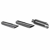 Jones Exhaust JAC312 Chrome Exhaust Tip Angle Cut 3 Jones Exhaust 3 inch