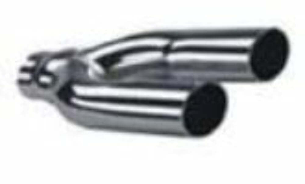 Jones Exhaust JDP200 Chrome Exhaust Tip Dual Pencil Cut 5.5 Jones Exhaust 2 inch jdp200-chrome-exhaust-tip-dual-pencil-cut-5-5