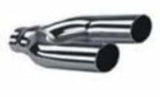 Jones Exhaust JDP200 Chrome Exhaust Tip Dual Pencil Cut 5.5 Jones Exhaust 2 inch jdp200-chrome-exhaust-tip-dual-pencil-cut-5-5