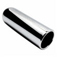 Jones Exhaust PPT200SS Chrome Stainless Steel Exhaust Tip Rolled Pencil 2.25 Jones Exhaust 2 inch ppt200ss-chrome-stainless-steel-exhaust-tip-rolled-pencil-2-25