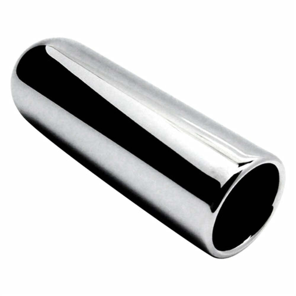 Jones Exhaust PPT200SS Chrome Stainless Steel Exhaust Tip Rolled Pencil 2.25 Jones Exhaust 2 inch ppt200ss-chrome-stainless-steel-exhaust-tip-rolled-pencil-2-25