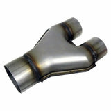 Jones Exhaust SU6-6SS Stainless Steel Stamped Y-Pipe 3 Single Pipe , 3 Dual Pipes Jones Exhaust 6 inch