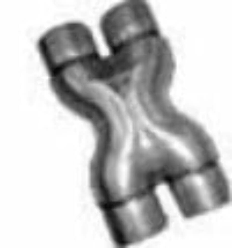 t Jones Exhaust SXP3SS Stainless Steel Stamped X-Pipe 2.25 to 2.25 Dual Pipes Jones Exhaust