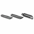 Jones Exhaust Tail Pipe 2.50 Tip JAC418 Jones Exhaust 2 inch