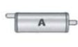 Jones Exhaust V412A V Power Series Muffler 2 Inlet, 2 Outlet Jones Exhaust 4 inch v412a-v-power-series-muffler-2-inlet-2-outlet