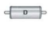 t Jones Exhaust V412D V Power Series Muffler 2 Inlet, 2 Outlet Jones Exhaust