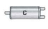 t Jones Exhaust V413C V Power Series Muffler 2.25 Inlet, 2.25 Outlet Jones Exhaust