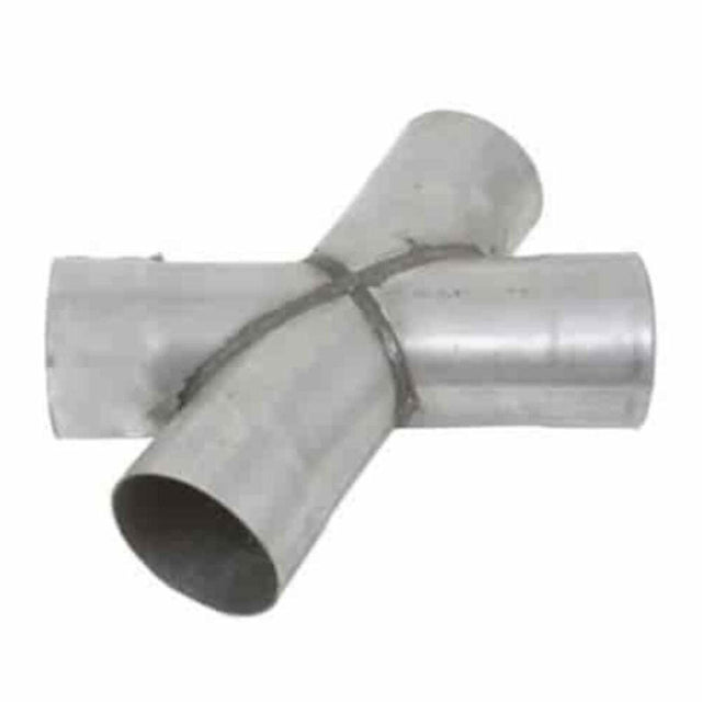 Jones Exhaust XP8 Aluminized Stamped X-Pipe 4 to 4 Dual Pipes Jones Exhaust 8 inch