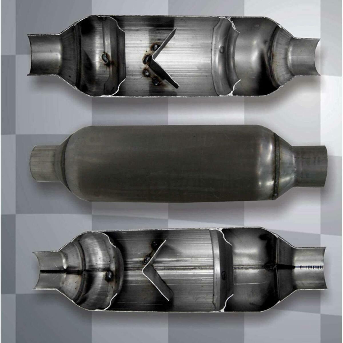 t Jones Flow Pack, Turbine and Turbo Muffler 5 IN/OUT JT5050XL Jones Exhaust