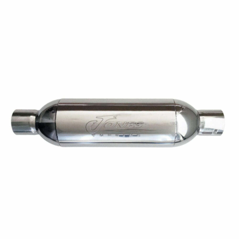 t Jones JT3030XL - Flow Pack, Turbine and Turbo Muffler 3 IN/OUT - Stainless Steel Jones Exhaust
