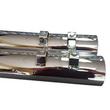 t 95-16 Harley Electra Glide Full Boar Straight Cut Slip On Muffler No Baffle Jones Exhaust