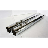 95-16 Harley Electra Glide Straight Cut Slip On Muffler 1.75 Baffle
