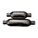 Jones Exhaust rolled edge exhaust tip 2.5 inch round-20-overall-length-jt2540i