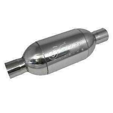 Jones Exhaust turbo muffler 4 inch stainless steel steel polished jt3030