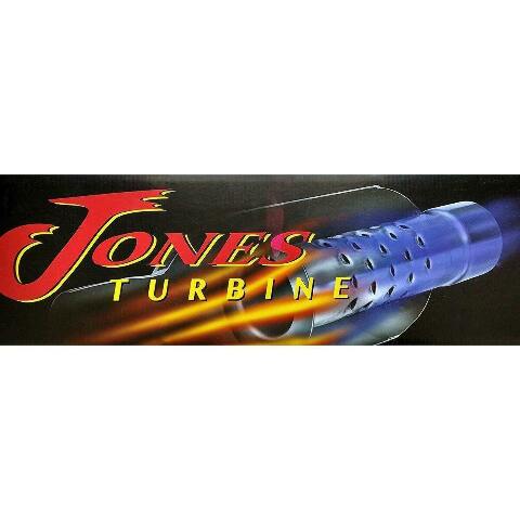 Jones Exhaust turbo muffler 4 inch stainless steel steel polished jt3030