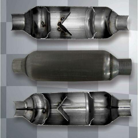 Jones Flow Pack, Turbine and Turbo Muffler  5 IN/OUT JT5050XL