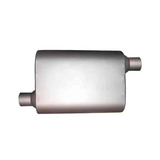 Jones Exhaust performance muffler universal jub912-quiet-tone-muffler-2-5-inlet-2-5-outlet-1 9 inch