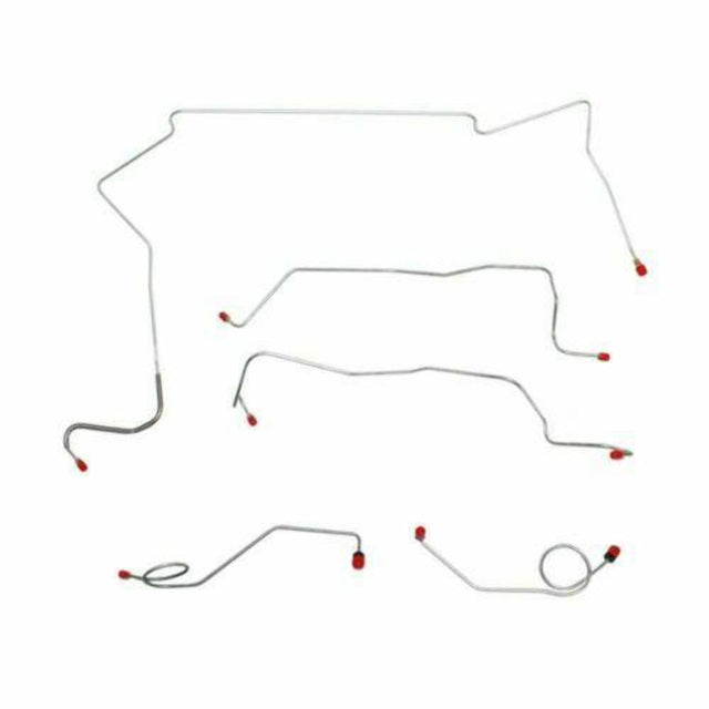 Front Brake Line Kit for 1967-1968 Plymouth Fury disc brakes stainless steel