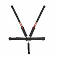 t L & L 5Pt Hnr Seat Belt Black - 717007RQP RaceQuip