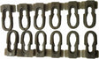 1967-1972 Chevrolet Trucks; Two-Tone Molding Clip Kit-12-Pieces-67