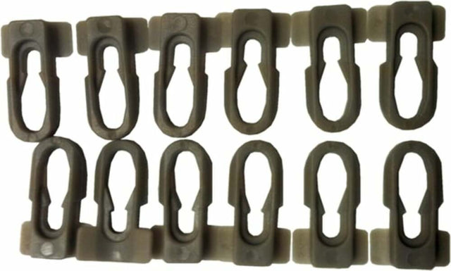 1967-1972 Chevrolet Trucks; Two-Tone Molding Clip Kit-12-Pieces-67