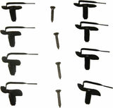 69-72 C/K Series Fleetside Trucks Tail Light Bezel Clip Kit-12pcs L0074-69