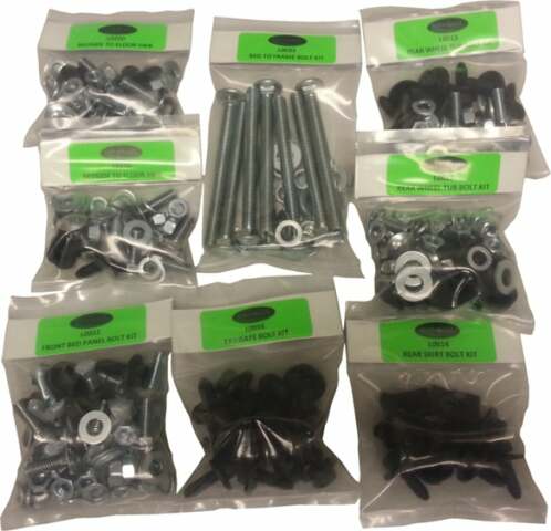 1967-72 Trucks Bed Bolt Kit With Metal Floor-Fleetside-Shortbed for 1967-1972 L0224-67