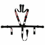 RaceQuip racing harness 2 inch SFI 16.1 black red adjustable small 809009RQP