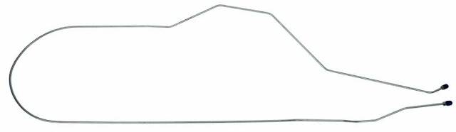 Fits 1956-1957 Chevrolet Bel Air Front to Rear Brake Line Convertible LBL005