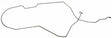 Pontiac Long Brake Line LBL314 Shafer's Classic Reproductions