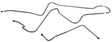 Dodge Barracuda Brake Line, Front to Rear LBL319 Shafer's Classic Reproductions