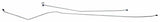 Fits 1960 Chevrolet Truck C-10 Brake Lines (Front To Rear) LBL408