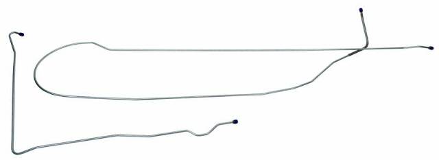 Truck Brake Lines (Front To Rear) fits 1971-1972 Chevy C10 Pickup LBL412 Shafer's Classic Reproductions